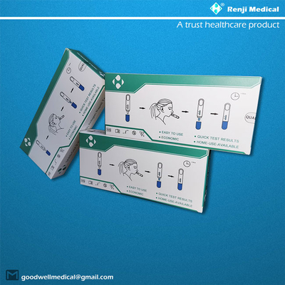OEM ODM নিরাপদ লালা অ্যান্টিজেন টেস্ট কিট CE SGS YBTC সার্টিফিকেশন