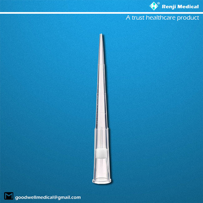স্বচ্ছ ইউনিভার্সাল পিপেট টিপস 1000ul Pipettors সঙ্গে সামঞ্জস্যপূর্ণ