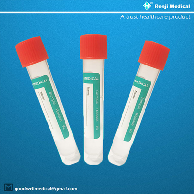 FDA অনুমোদিত নমুনা সংগ্রহ টিউব, 3ml VTM ভাইরাল ট্রান্সপোর্ট মিডিয়াম কিট