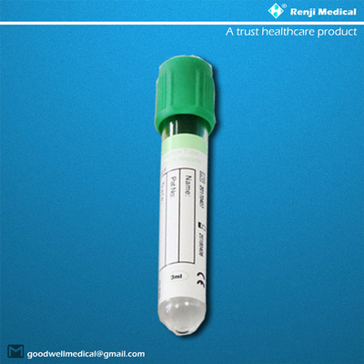 SGS MSDS অনুমোদন ডিসপোজেবল ভ্যাকুয়াম ব্লাড কালেকশন টিউব 5ml 7ml