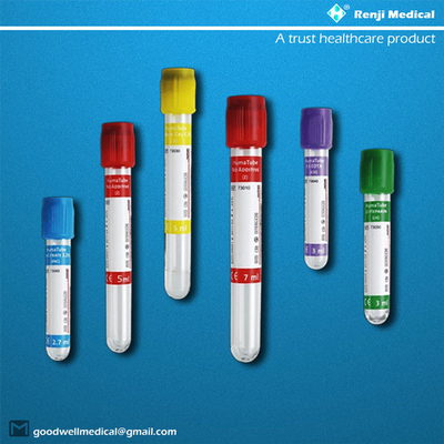 4ml/5ml ডিসপোজেবল ভ্যাকুয়াম ব্লাড কালেকশন টিউব, ফার ইনফ্রারেড ESR টেস্ট টিউব