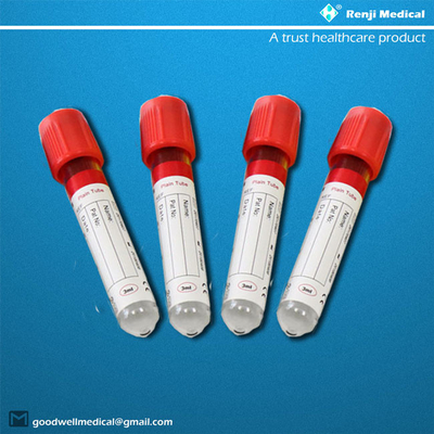 3ml 5ml 7ml ডিসপোজেবল ভ্যাকুয়াম ব্লাড কালেকশন টিউব অ্যাডাল্ট/পেডিয়াট্রিক টাইপ