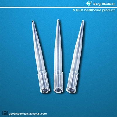 1mL জীবাণুমুক্ত পিপেট টিপস, ইউনিভার্সাল মাইক্রোপিপেট টিপস 1000ul