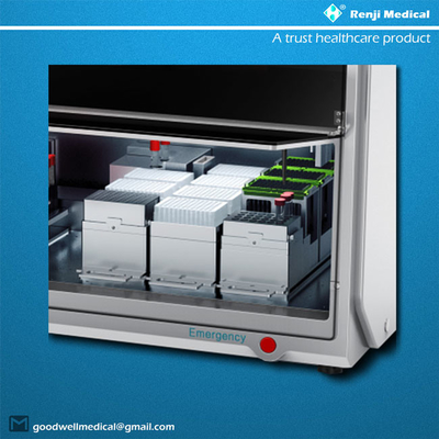 PCR স্বয়ংক্রিয় নমুনা প্রস্তুতি সিস্টেম 240V 50/60Hz নমুনার সাথে সামঞ্জস্যপূর্ণ