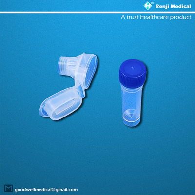 QPCR পরীক্ষার জন্য 1 ফানেল লালা নমুনা সংগ্রহ কিট 3 মিনিট