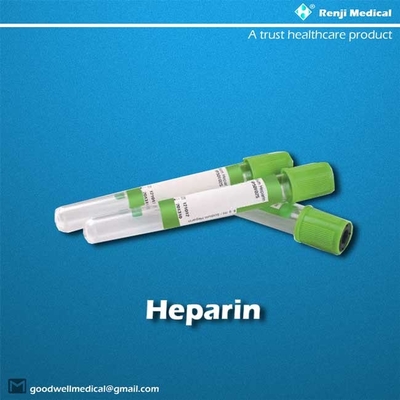 প্রাপ্তবয়স্ক / শিশুরোগের জন্য 9ml রক্তের নমুনা সংগ্রহ টিউব শিশি