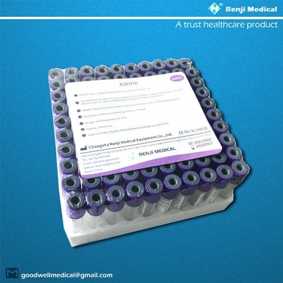 নিষ্পত্তিযোগ্য EDTA রক্ত ​​সংগ্রহ টিউব CE/ISO13485 সার্টিফিকেশন
