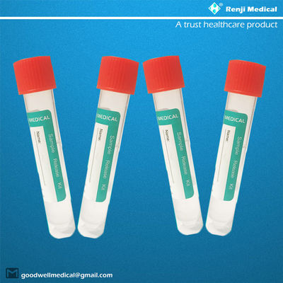 SARS COV-2 নমুনা সংগ্রহ টিউব, Vtm টেস্ট কিট CE অনুমোদিত৷